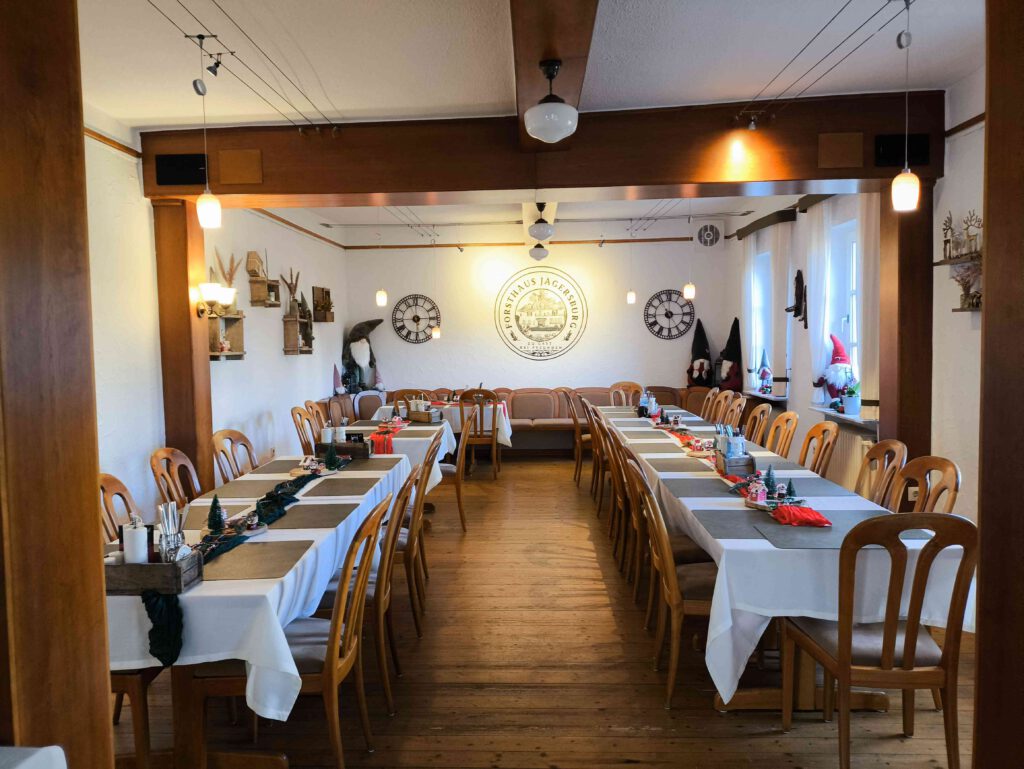 Innenraum Forsthaus Jaegersburg