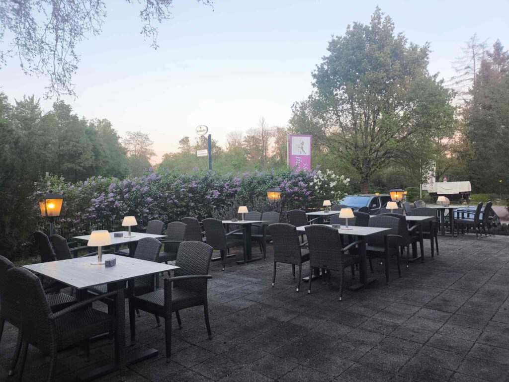 Biergarten Forsthaus Jägersburg in Einhausen
