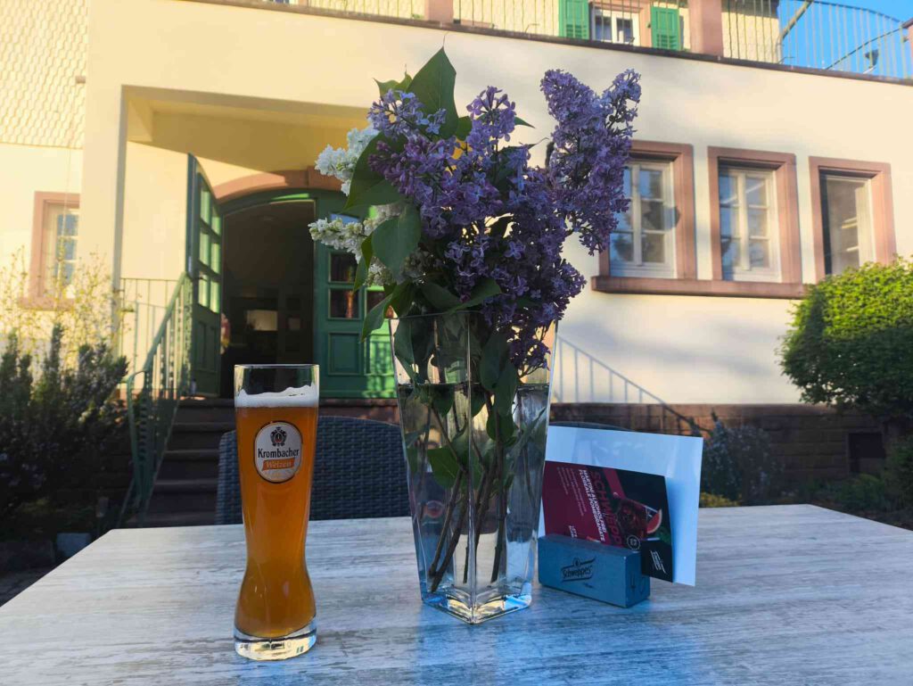 Biergarten Forsthaus Jägersburg in Einhausen