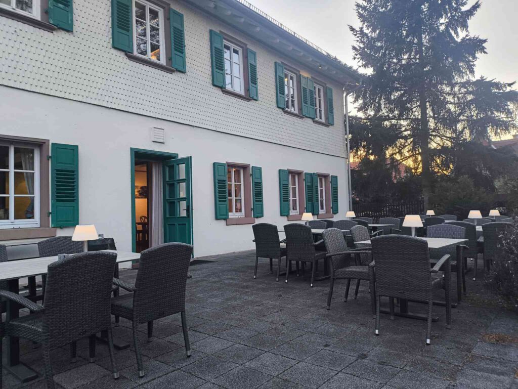Biergarten Forsthaus Jägersburg in Einhausen