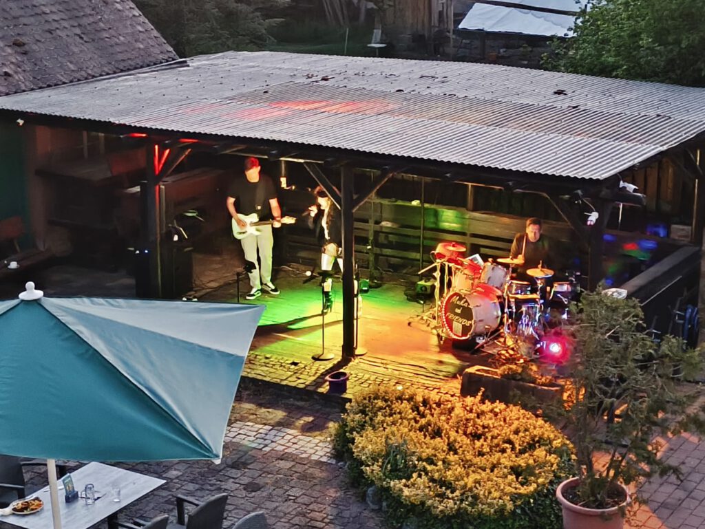 Die Band Muka und Friends im Forsthaus Jägersburg